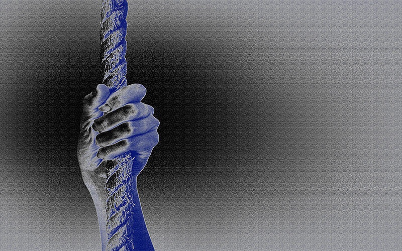 This image portrays The Rope by Addiction Poetry.