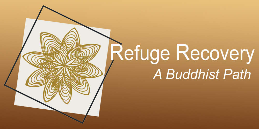 This image portrays Refuge Recovery by Addiction Poetry.